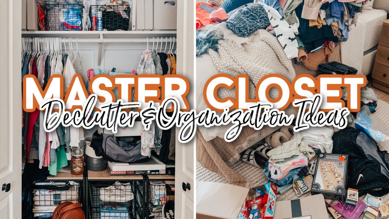 EXTREME CLOSET DECLUTTER | SMALL CLOSET ORGANIZATION IDEAS | CLOSET CLEAN OUT
