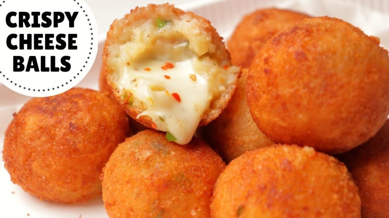 चीज बॉल बनाने की विधि | Restaurant Style Crispy Cheese Balls | potato cheese balls 