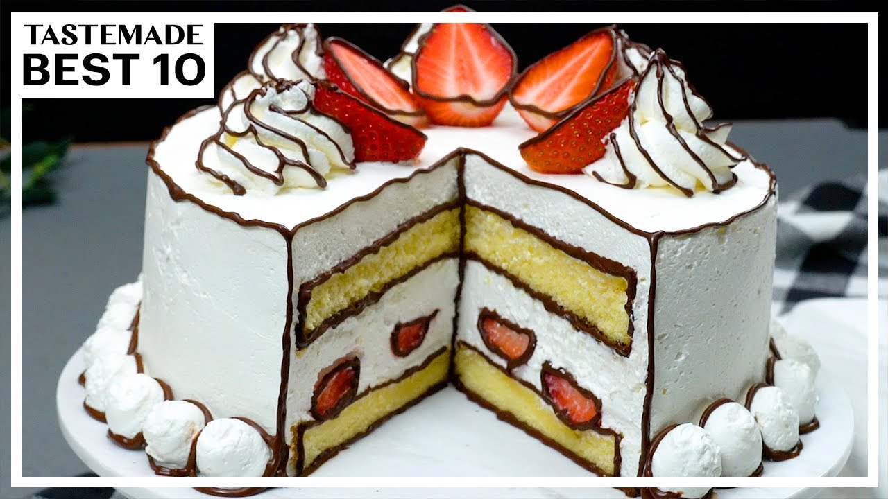 【ケーキ屋さんにも売ってない?!】豪華ショートケーキレシピ BEST10