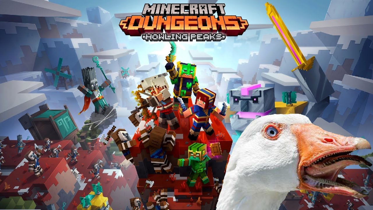 Minecraft Dungeons Gameplay #10 - Howling Peaks