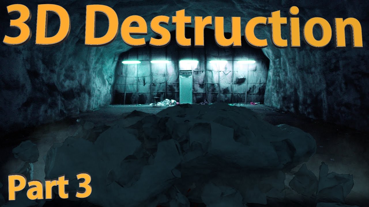 3D Destruction - Adobe After Effects Tutorial 3/3