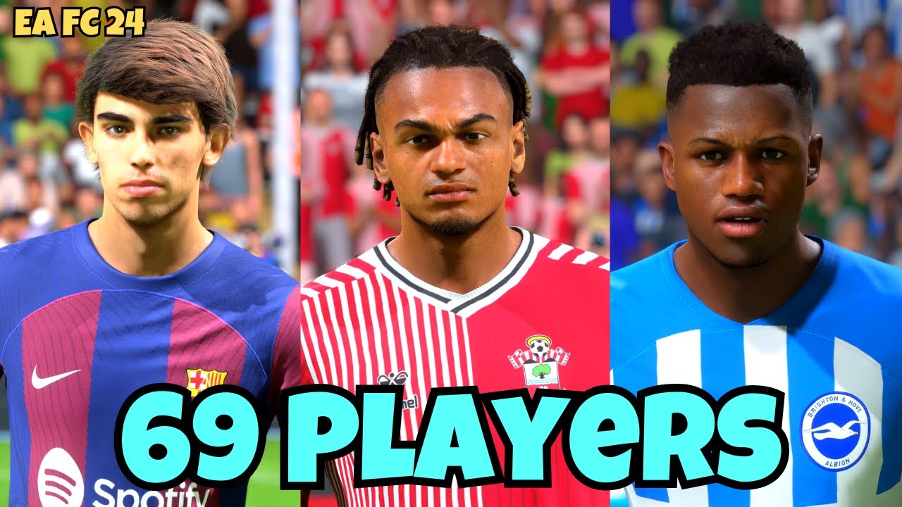 Best Young Strikers EA FC 24 | EA FC 24 Faces