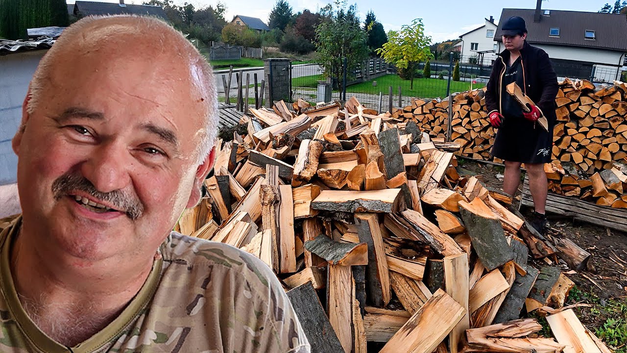 OD SIEKIERY DO ŁUPARKI - WSPOMNIENIA PRZY UKŁADANIU DREWNA