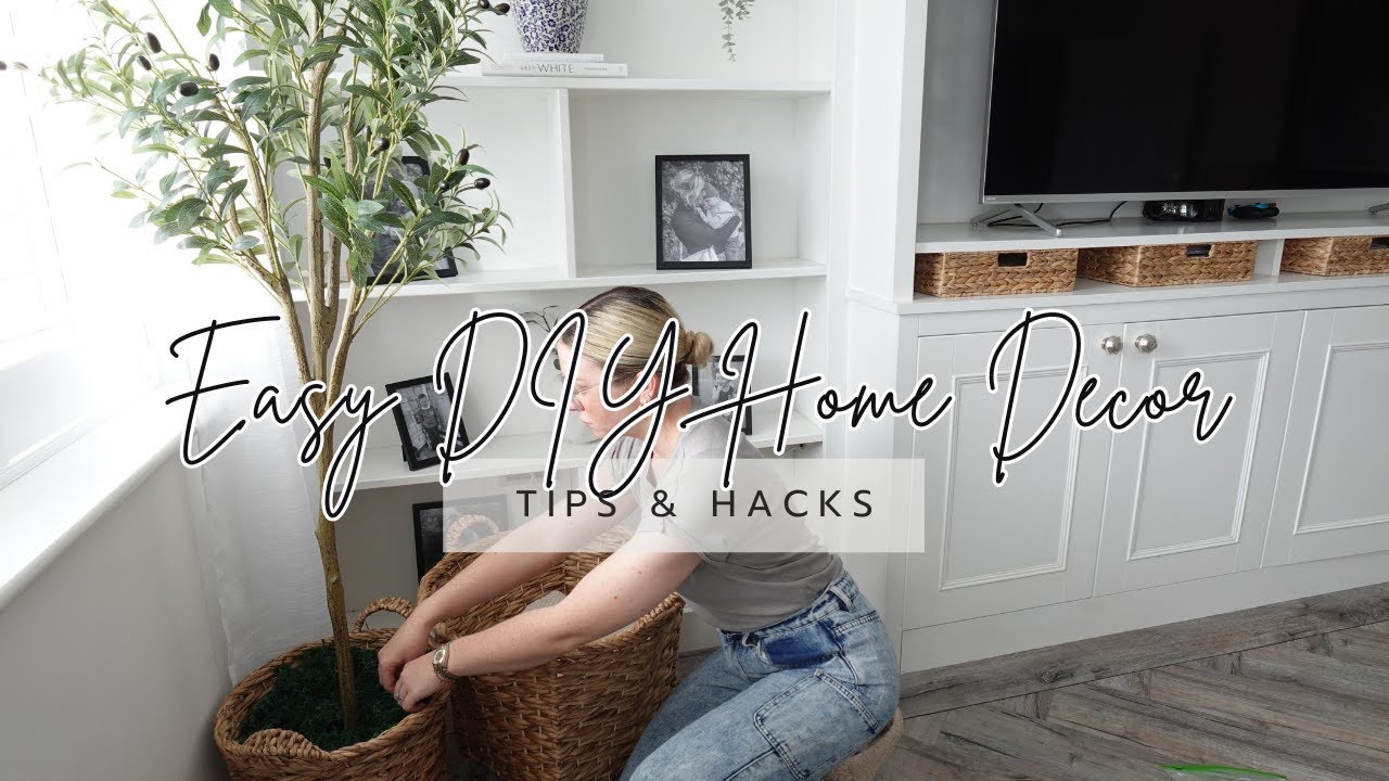EASY DIY HOME DECOR 🪴 TIPS & HACKS | LUXE & CLASSY ON A BUDGET ✨