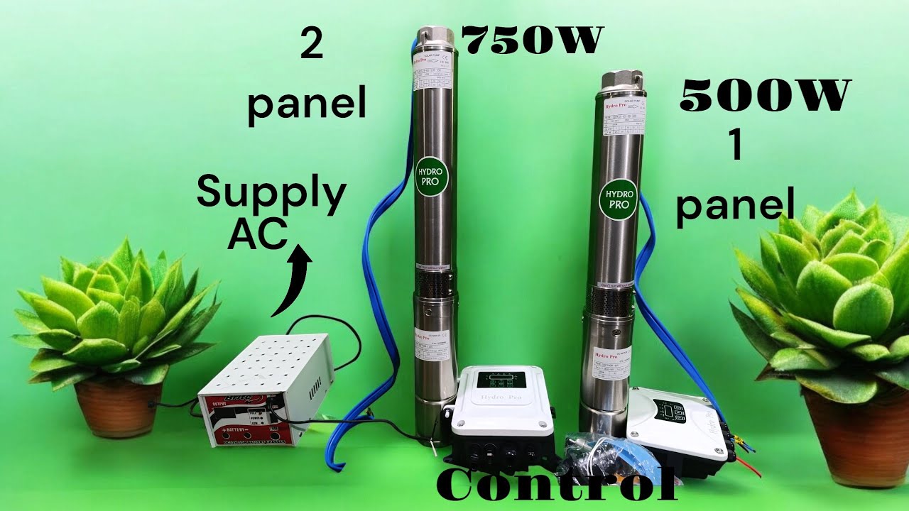 750watt solar pump and 550watt solar pump details//