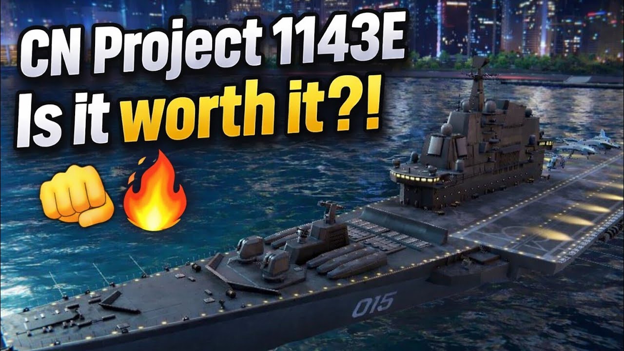 CN Project 1143E Full Review Gameplay 🔥🔥 WORTH EVERY PENNY 😬✊ Modern Warships