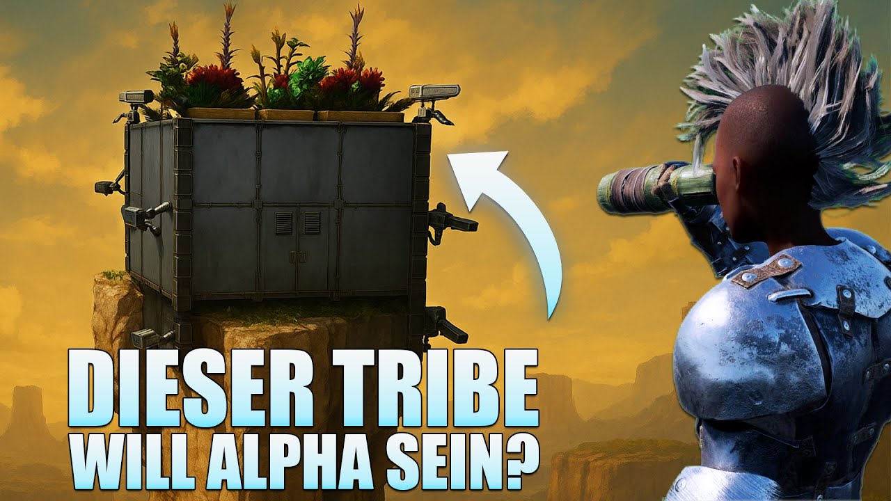 Der Tribe ärgert Anfänger und will Alpha auf dem Ark PvP Server sein...