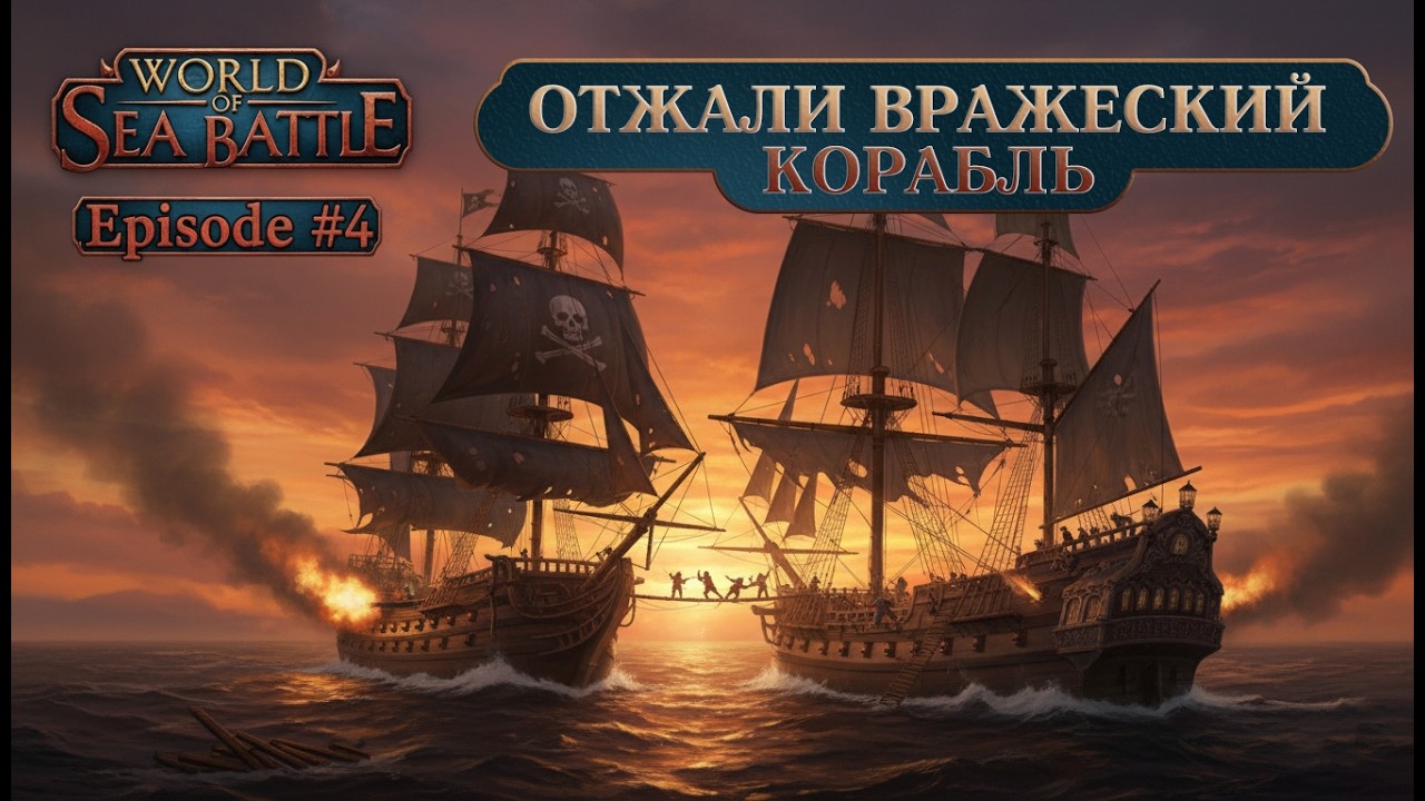 ТРОФЕЙНЫЙ КОРАБЛЬ | #4 World of Sea Battle
