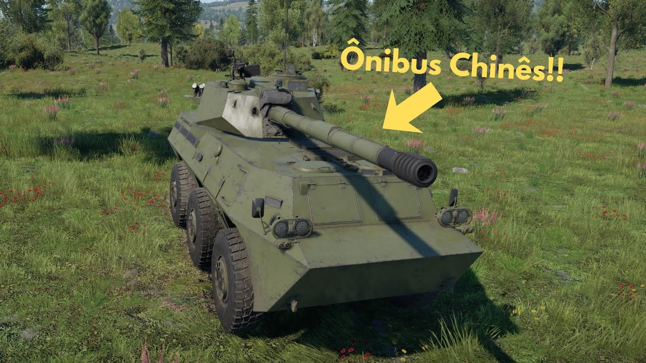 War Thunder: jogando com ônibus muito rápido