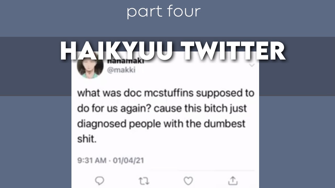 if haikyuu characters had twitter pt 4