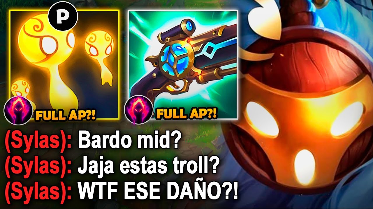 Bardo pero mi primer básico quita el 70% de vida con esta build ap