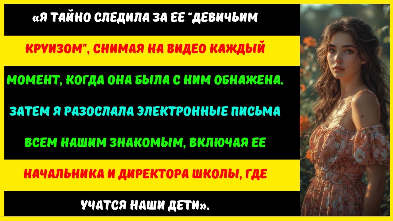 Я тайно следил за своей неверной женой во время ее
