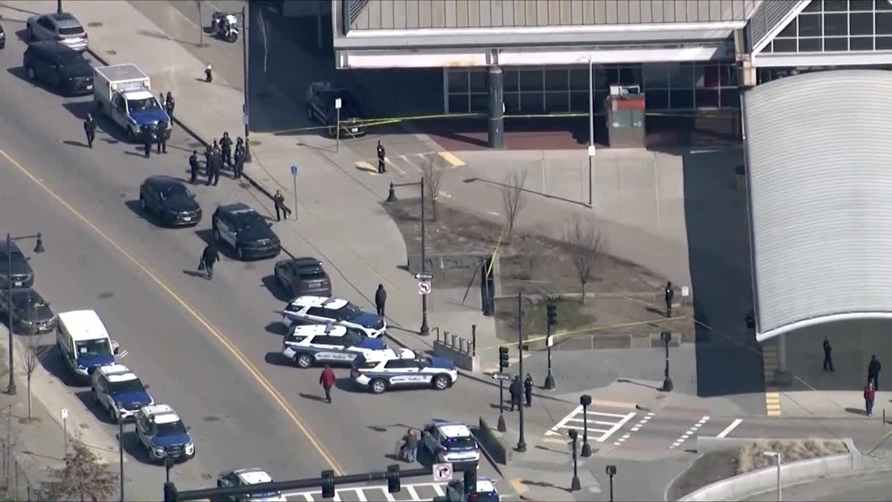 Knife suspect arrested after struggle at Forest Hills