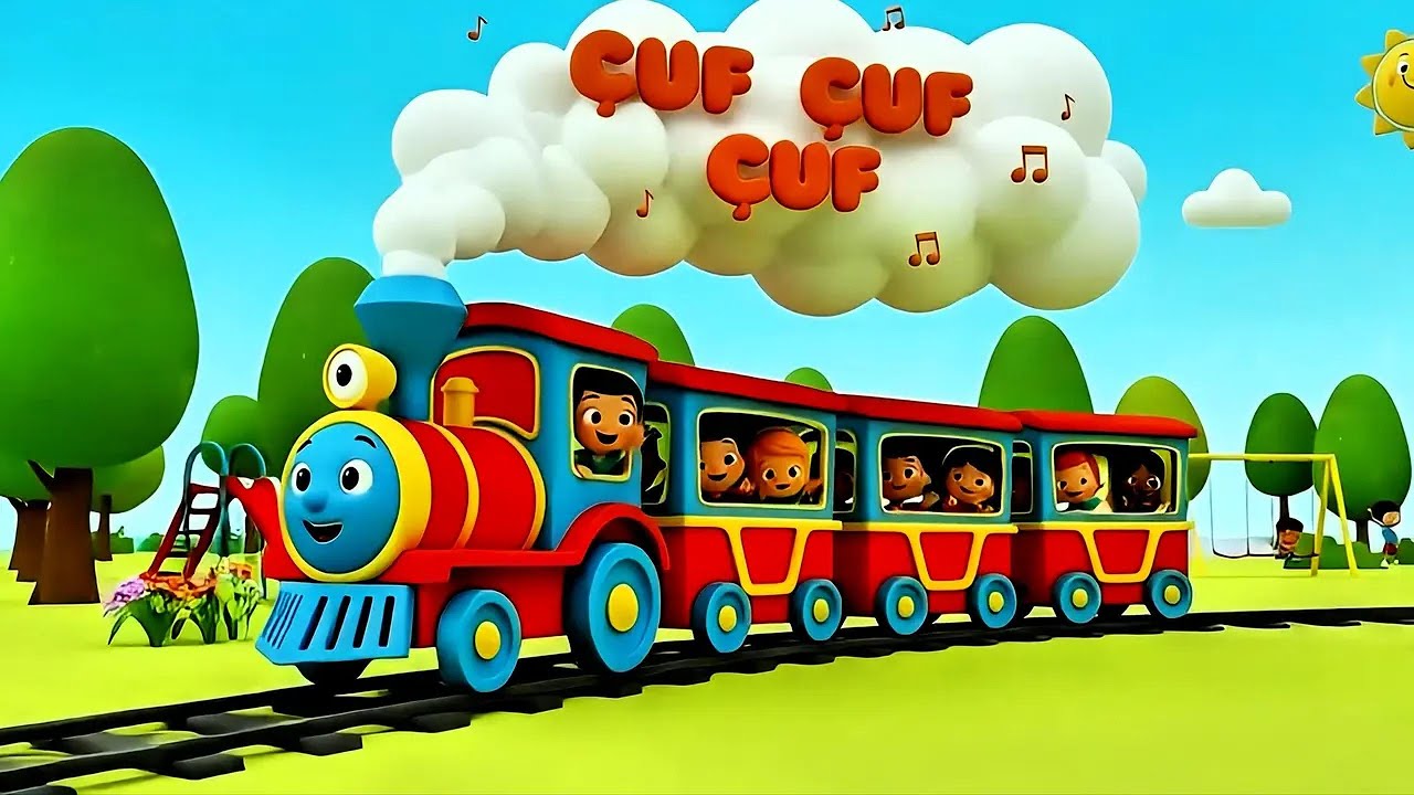 Tren Şarkısı 🚂  | KEŞFEDEN ÇOCUKLAR ile Çocuk Şarkıları | Eğitici ve Eğlenceli Çocuk Şarkısı