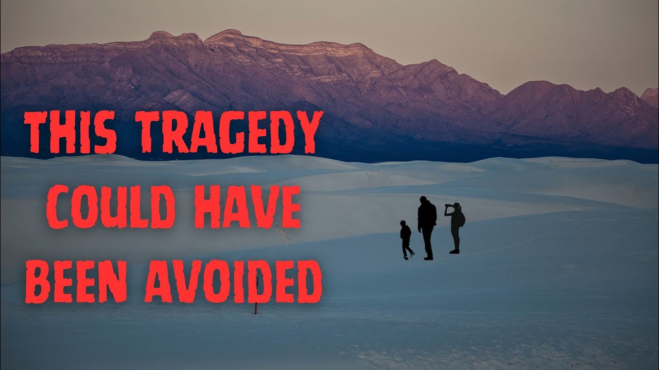 A Family's Dream Vacation Ends In DISASTER In White Sands National Park