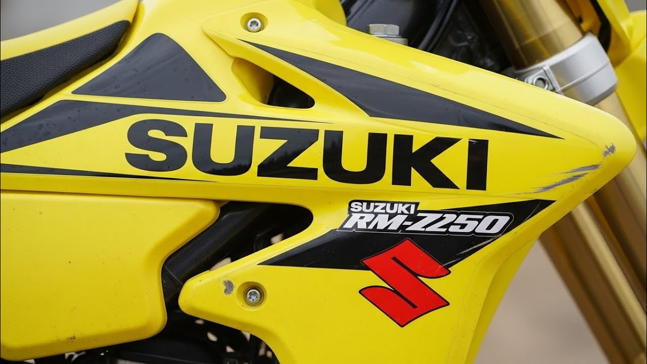 Suzuki RM-Z250 2026 года шокирует всех! Невероятная мощность, новые технологии и потрясающие улуч...