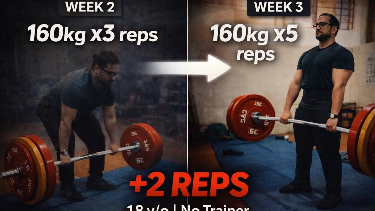 Week 3: I Added 3 Reps in One Week | 18 y/o Training (no trainer)