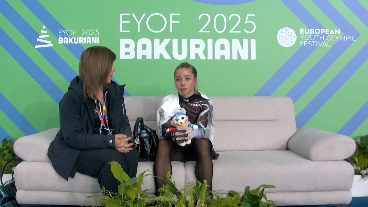 Elina Goidina – 2025 European Youth Olympic Festival FS
