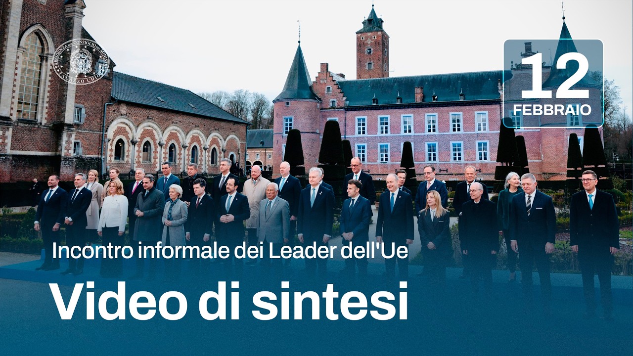 Incontro informale dei Leader dell'Ue (video di sintesi)