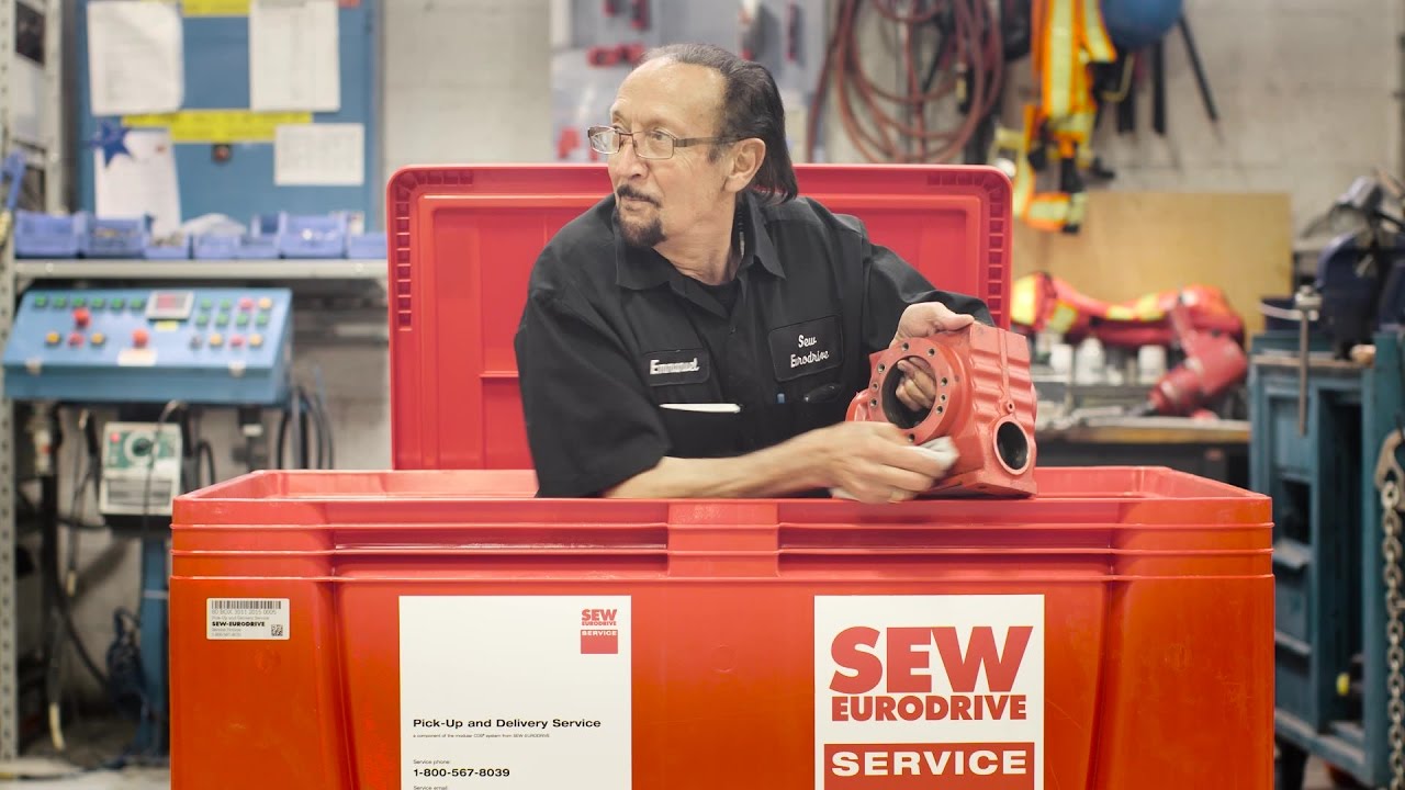 SEW-Eurodrive Pick-Up and Delivery Repair Service