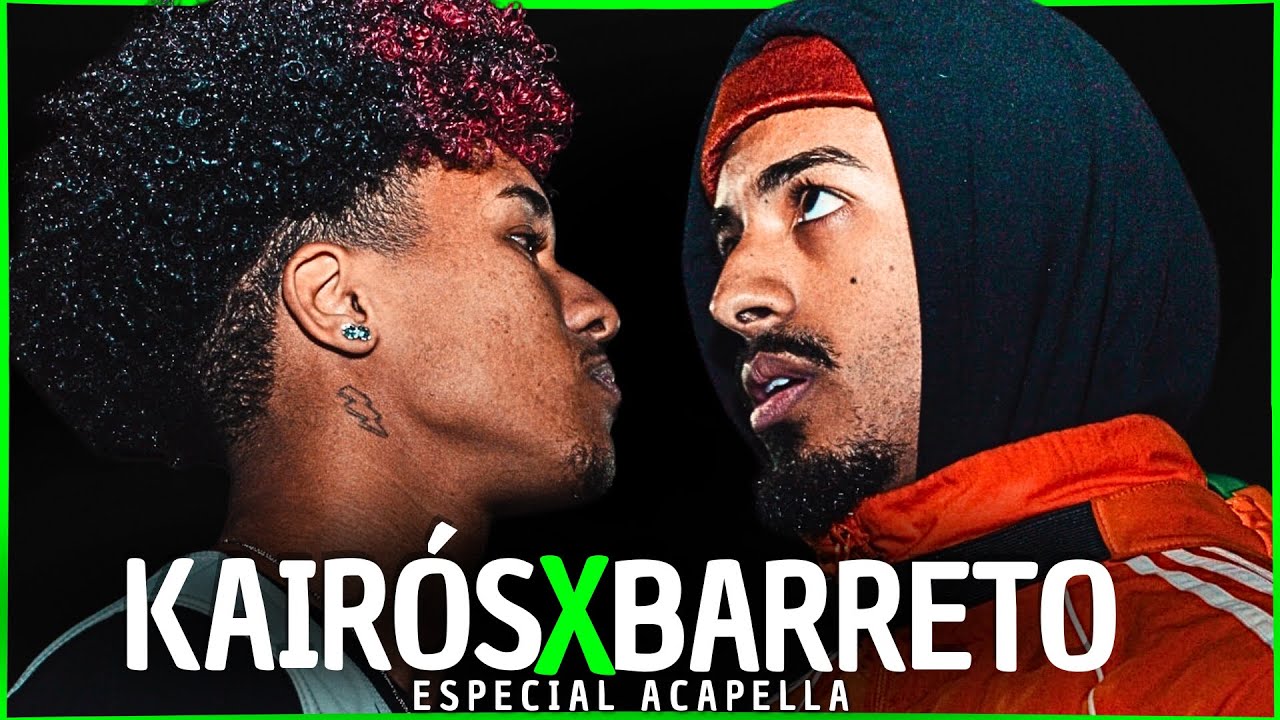 (CONFRONTO ABSURDO 🔥🔥) KAIRÓS X BARRETO | PRIMEIRA FASE | ACAPELLA | 92° | Batalha Da Linear
