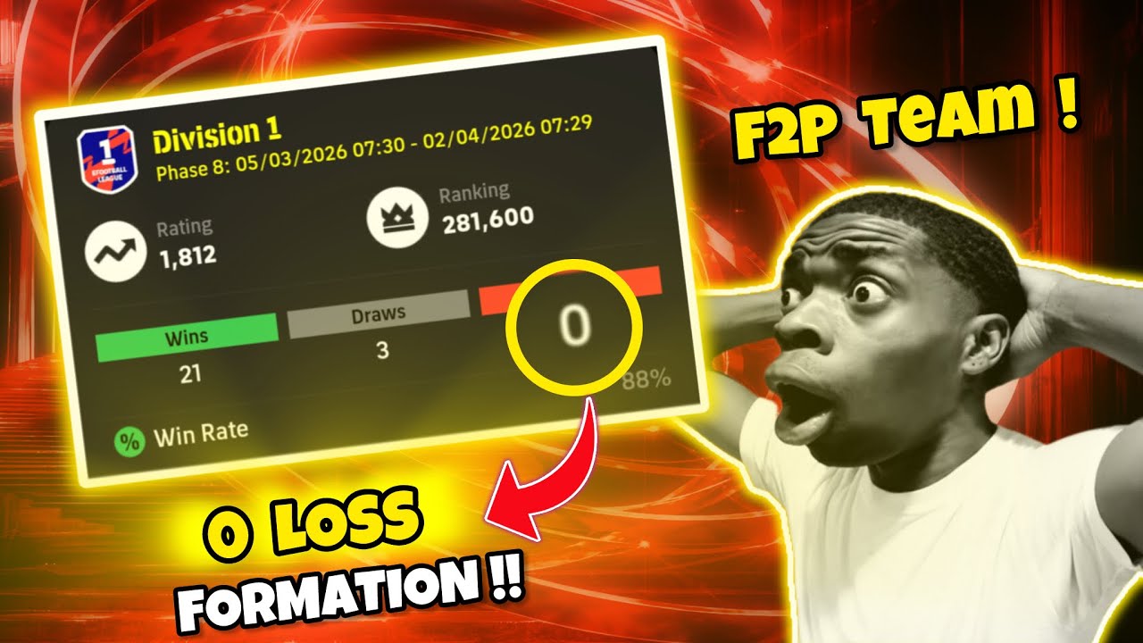 0 поражений! 🚨‼️ Беспроигрышная серия в eFootball Division с бесплатной командой 😮&zwj;💨📈 | #efootbal...