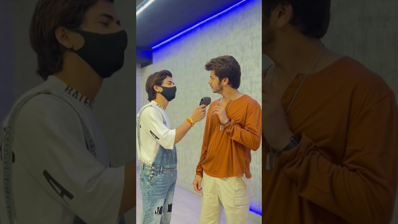 Apna mask pehen ke chalo😎 | Siddharth Nigam | @abhisheknigam @chinkiminki