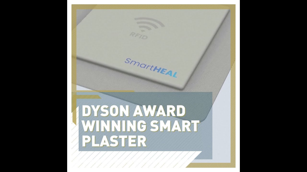 Dyson award winning smart plaster