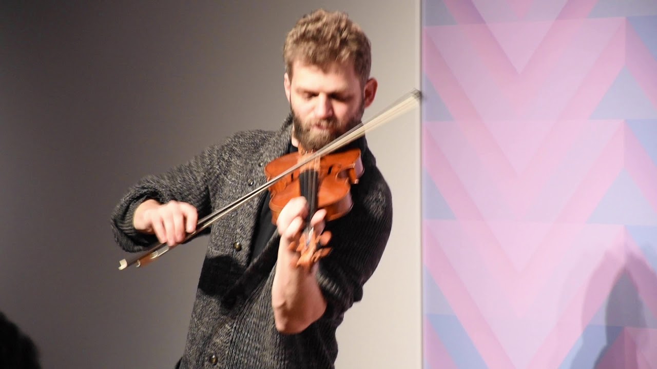 Johnny Gandelsman Performs Bach's Complete Cello Suites on Violin