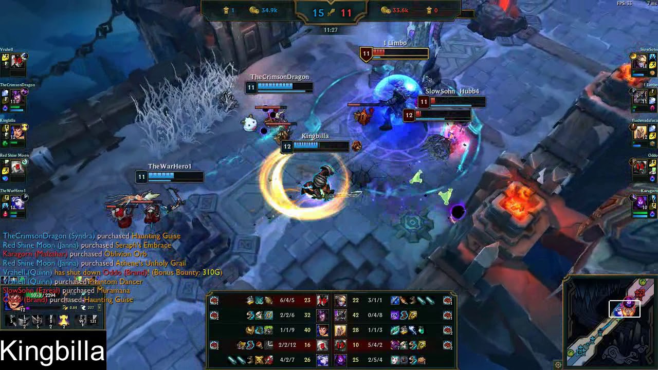 ARAM GAREN FULL TANK GRASP OF THE UNDYING SIMPLE BUILD