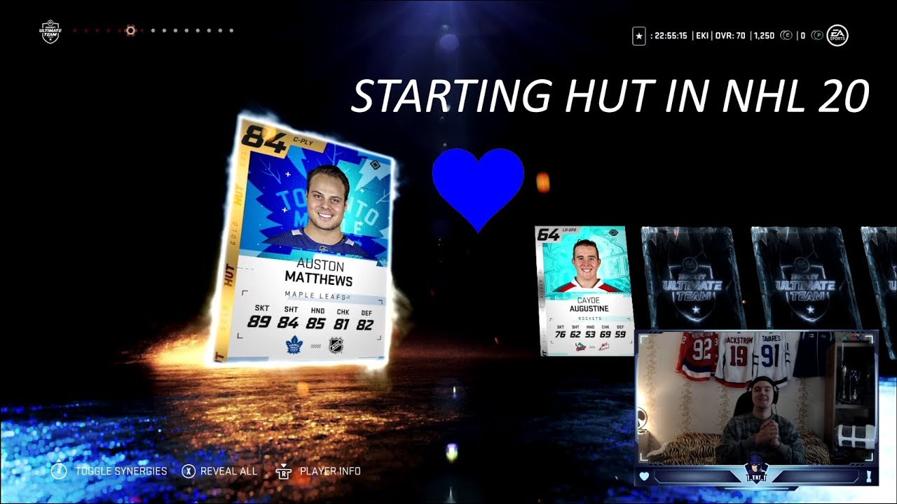 NHL 20 Starting HUT and Opening Reward Packs