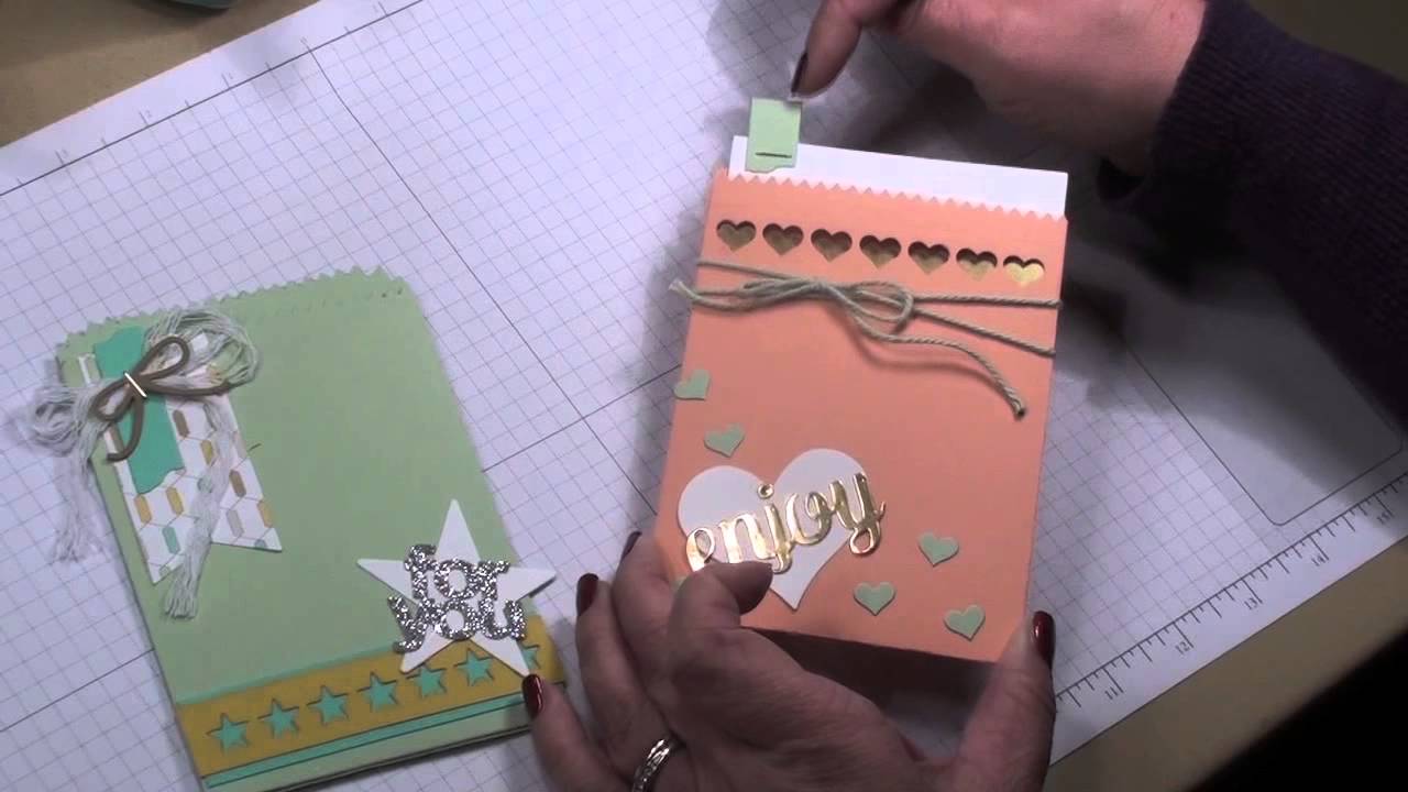 Stamping Jill - Mini Treat Bag Thinlit Ideas