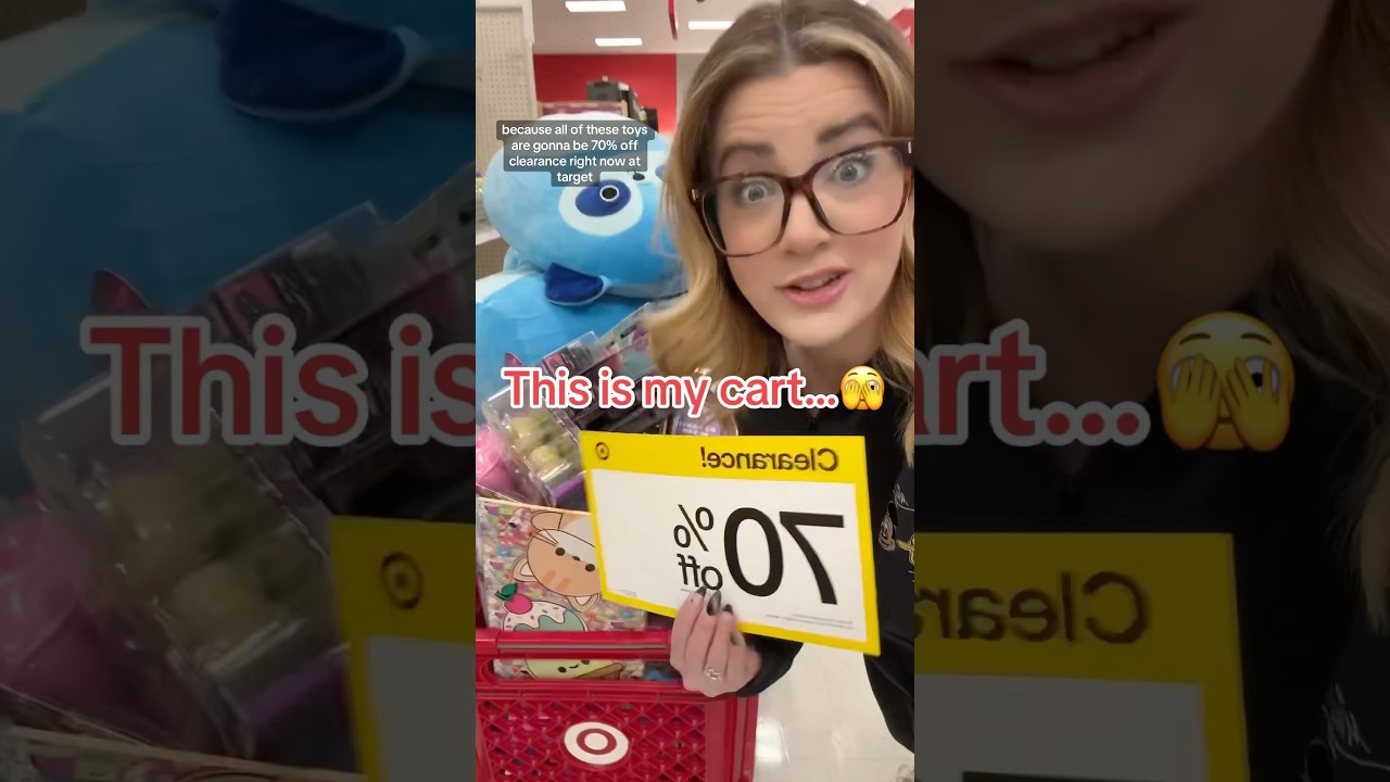 Target toy clearance is a GO! #thriftyfinds #bargainshopper #shoppingexpert