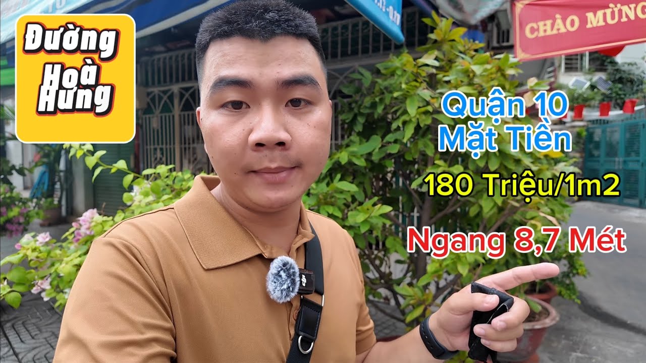 Cần B&aacute;n Căn nh&agrave; mặt tiền đường Ho&agrave; Hưng, Quận 10 