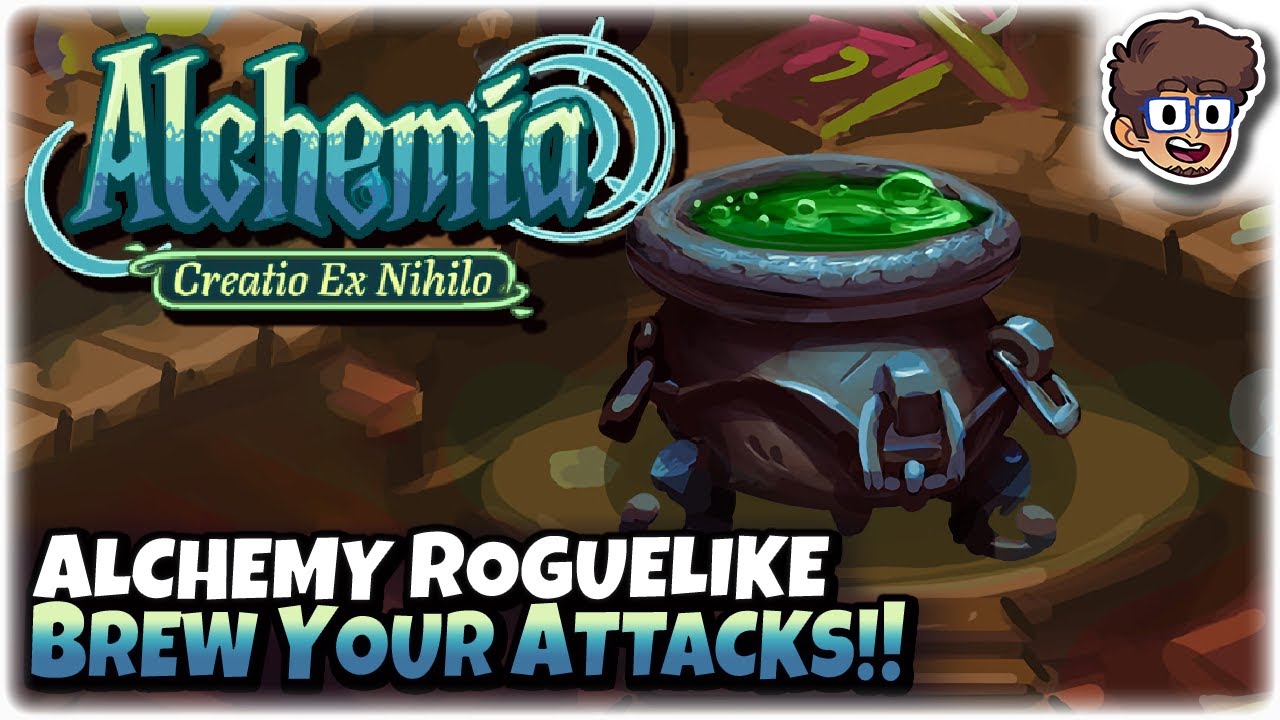 Unique Alchemy Roguelike BREW YOUR OWN ATTACKS! | Let's Try Alchemia: Creatio Ex Nihilo