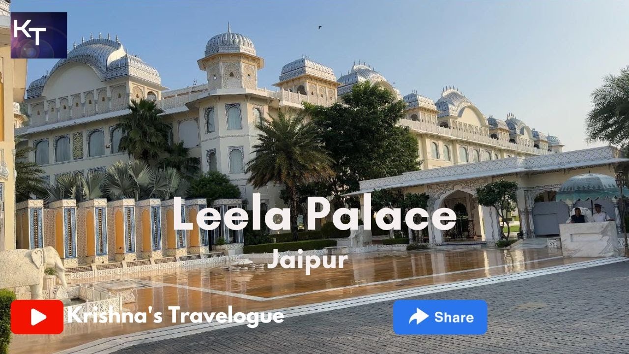 Откройте для себя королевскую роскошь в отеле Leela Palace Jaipur | Незабываемый отдых класса люкс