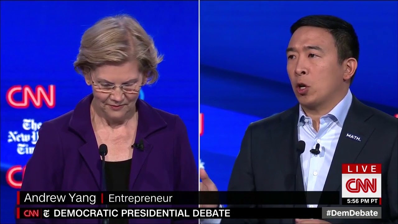 Andrew Yang to Elizabeth Warren: Wealth Tax Would Have &ldquo;Massive Implementation Problems&rdquo;