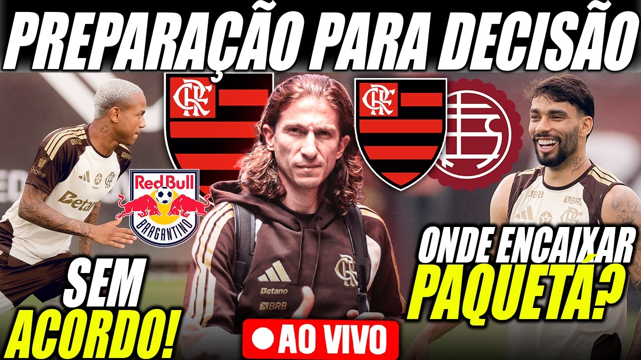 🔴AO VIVO | ÚLTIMAS NOTÍCIAS DO FLAMENGO