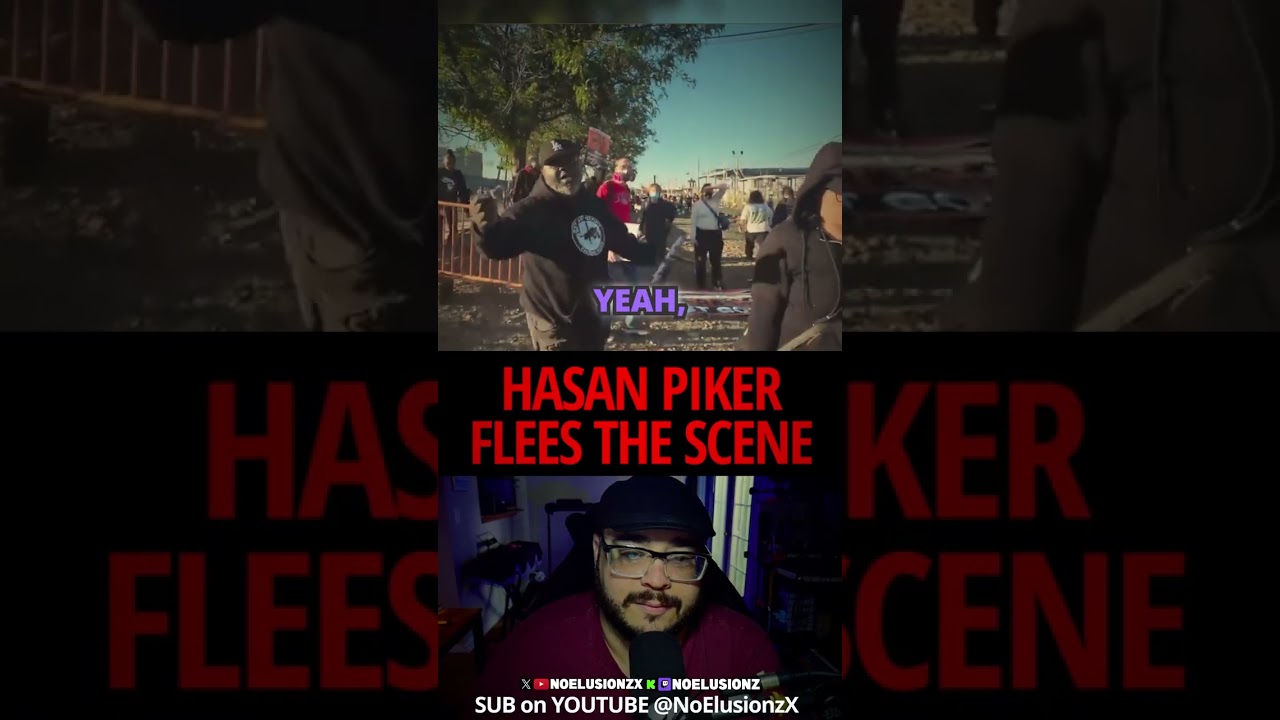 Hasan Piker Faces Tough Questions at ICE Protest