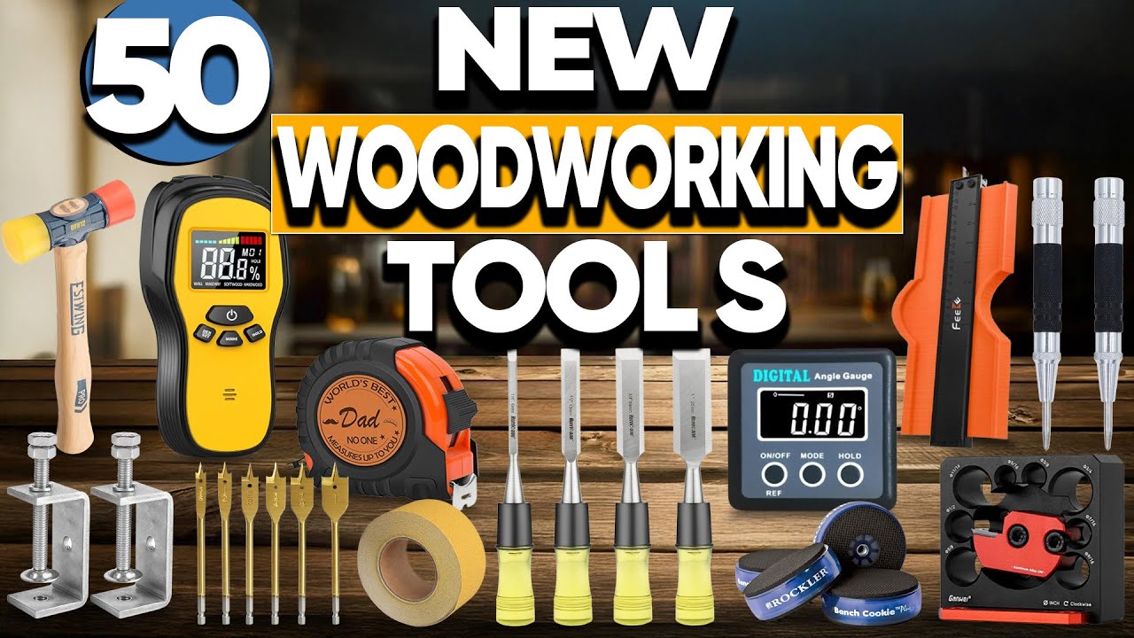 50 New Woodworking Tools on Amazon Under $20