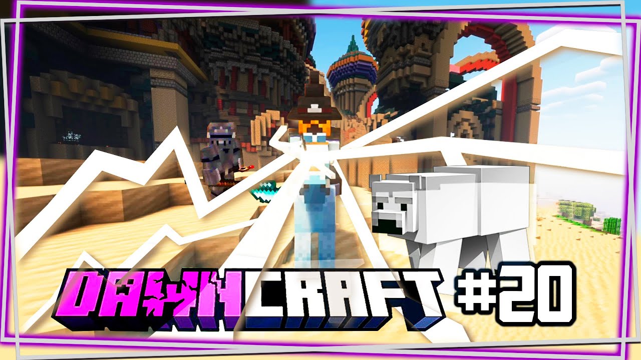 INVOCAMOS un OSO PODEROSO en MINECRAFT DAWNCRAFT #20