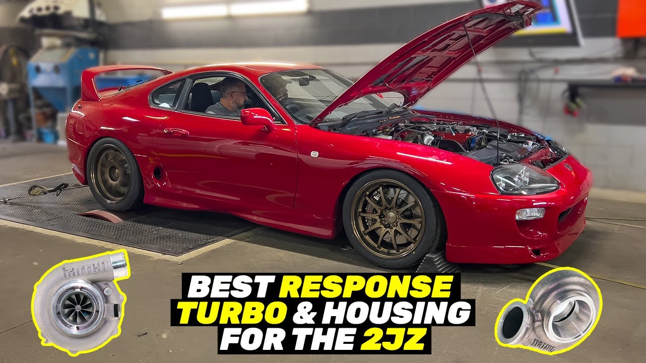 Полный тест Supra 2JZ Dyno Turbo — Garrett G30 против G35