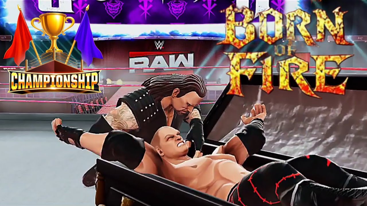 Рожденный из огня 🔥 | Чемпионат 🏆: игровой процесс | Хаос WWE
