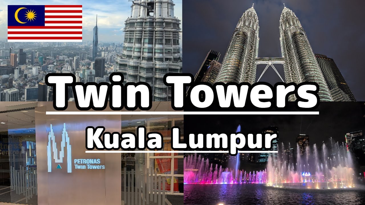 Twin Towers in KL - Introducing how to enjoy this must-see tourist spots in daytime and at night🌞🌃