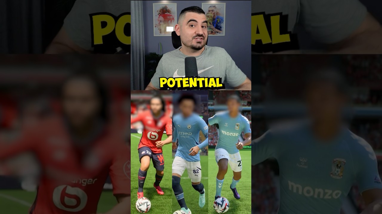 У кого самый высокий потенциал правого защитника в режиме карьеры FC25! 🔥