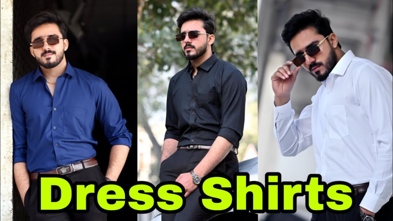 Sharp look starts with a perfect shirt 👔 Premium Dress Shirts now available! 🔥