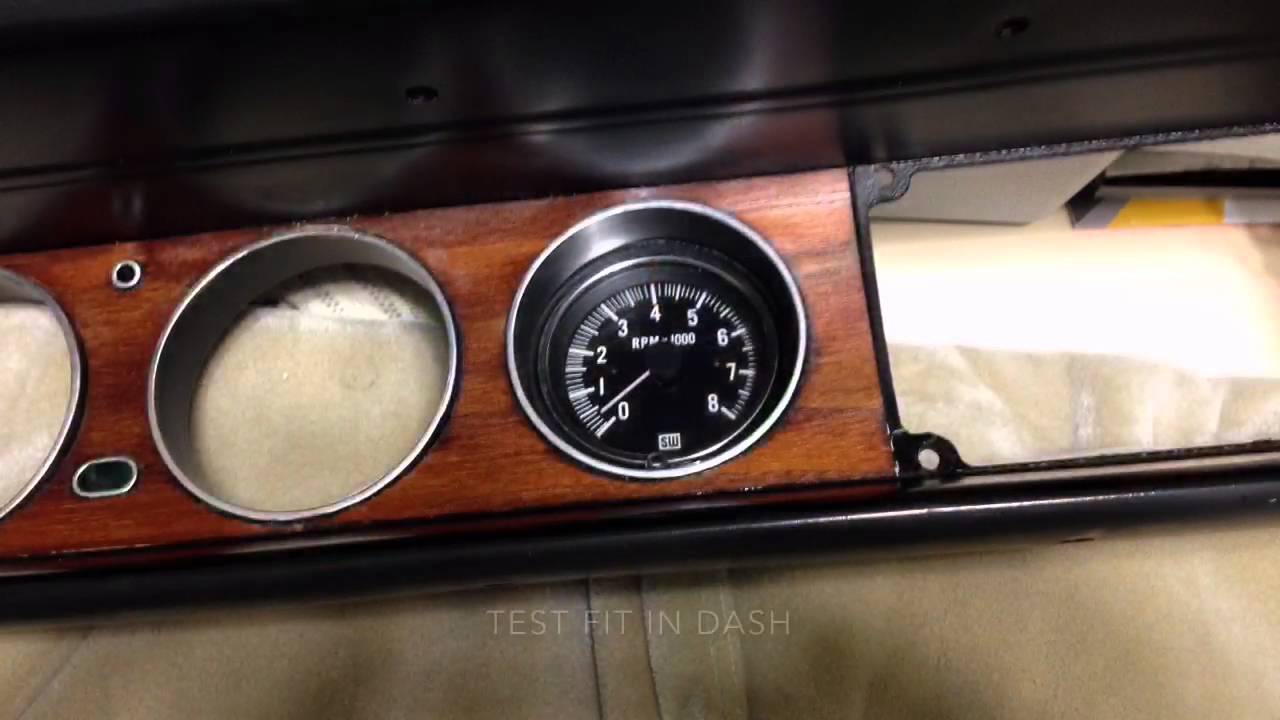'65 GTO IN-DASH TACH INSTALLATION GUIDE 2-16-16