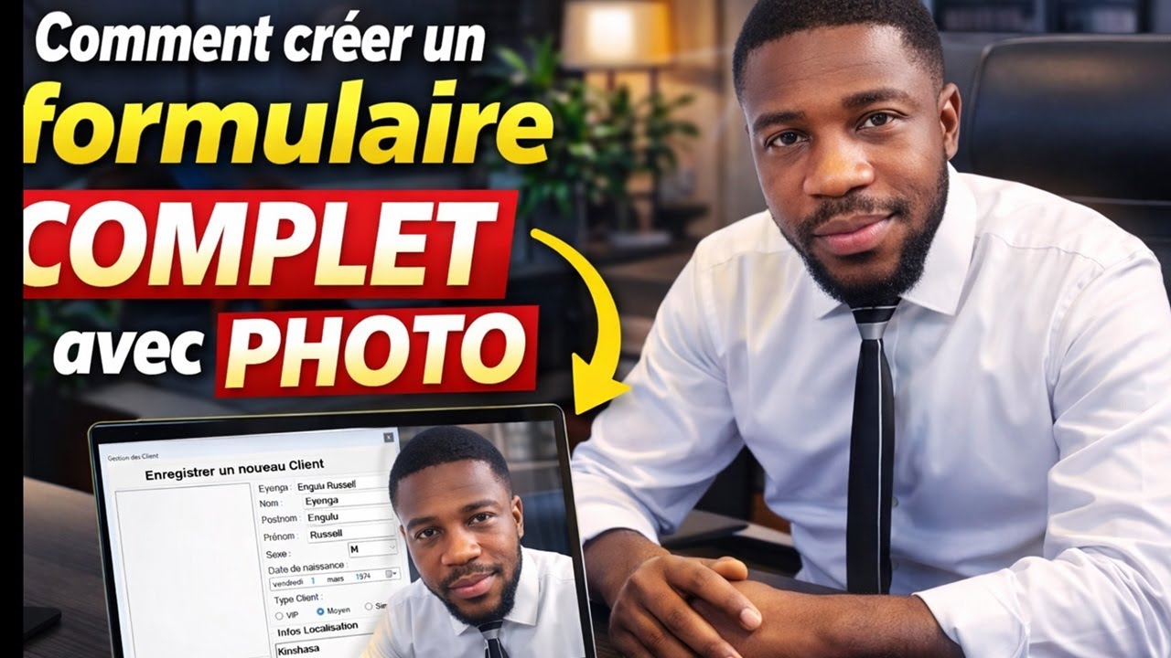 Comment créer un formulaire COMPLET avec photo en VB.NET (Débutant à Avancé)