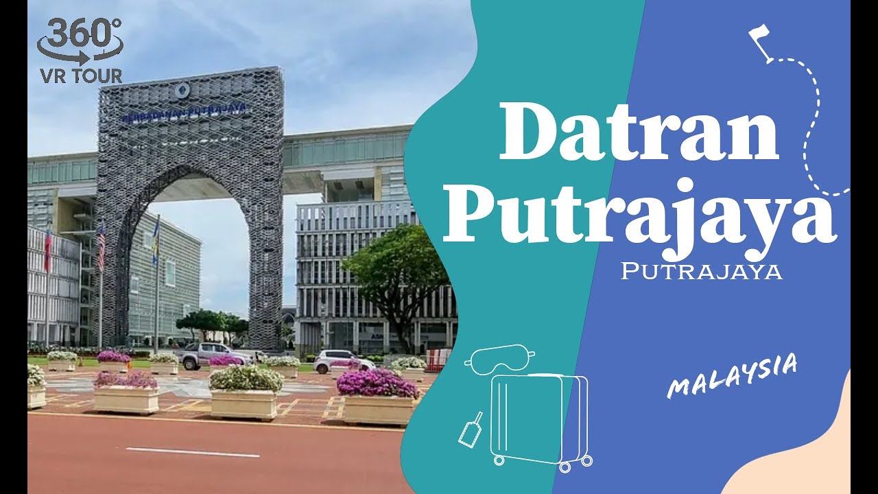 360 VR Tour Malaysia  - Dataran Putrajaya - Masjid Besi
