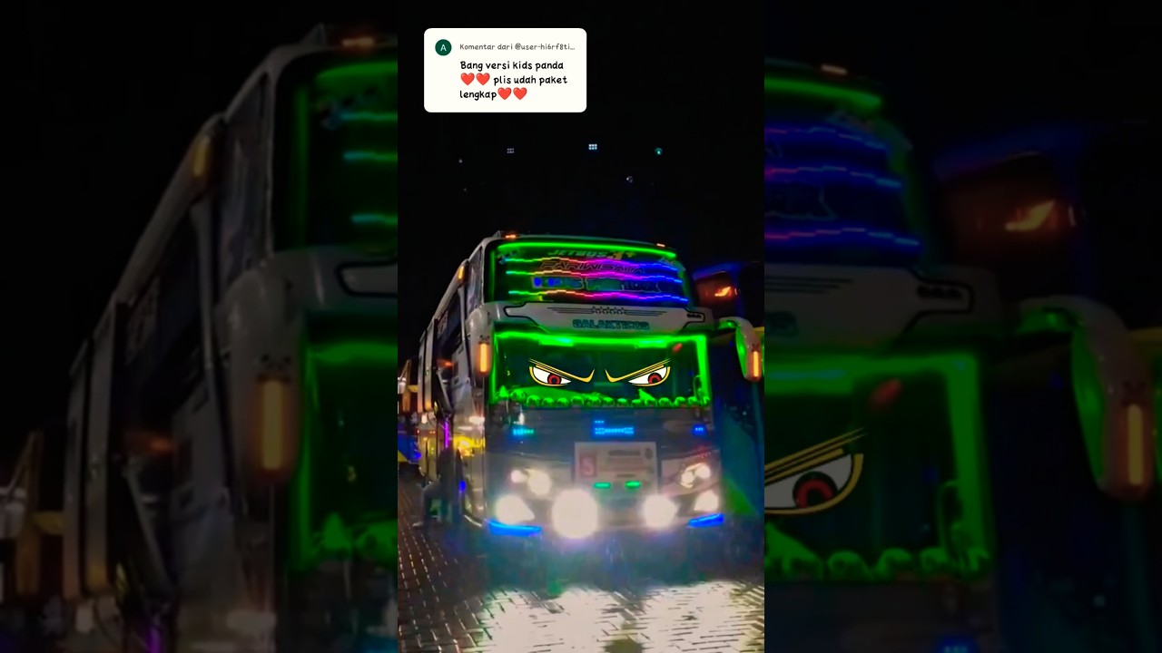KIDS PANDA MEMANDANG 😅❗❗#kidspanda #tunggaljaya #tunggaljayatransport #ets2 #bussid #soundviral #fyp